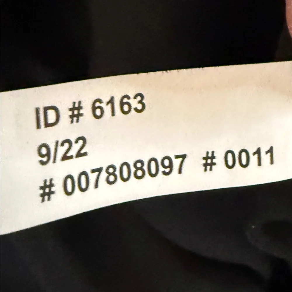 EXPRESS Black White Floral One Shoulder Lined Bow Chiffon Mini Dress SKU0624 - Picture 8 of 8